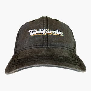 NWT HOME FREE Unisex Adjustable California Hat (Black | OS)